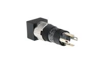 a3da-7121 Omron A3D Series Illuminated Push Button Switch, Latching, Panel Mount, 8mm Cutout, SPST, 30V dc, IP40