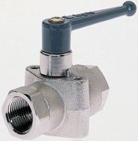 6402-10-17 Legris Brass 2 Way, Ball Valve, Threaded, BSPP 3/8in