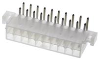 39-29-1208 Molex Mini-Fit Jr Series Right Angle Through Hole PCB Header, 20 Contact(s), 4.2 mm Pitch, 2 Row, Shrouded