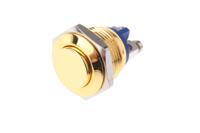 r16frgstag EOZ Push Button Switch, Momentary, Panel Mount, 16.2mm Cutout, SPST, 48 V dc, 250V ac, IP65