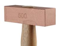 381-4745 RS PRO Solid Copper Mallet 500g