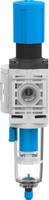 ms6-lfr-12-d6-c-p-m-ag-mpa-b Festo MS Polycarbonate Filter Regulator, 5μm, G 1/2, Manual, 1 → 10 bar, 8098310