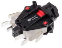 319-742 RS PRO 687 Series Momentary Air Switch, 250mm Fly Lead, Panel Mounted
