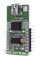 mikroe-2674 MikroElektronika USB UART 2 Click MIKROE-2674