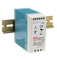 dra-60-12 MEAN WELL DRA Switched Mode DIN Rail Power Supply, 90 → 264 V ac / 120 →370V dc ac, dc Input, 12V dc dc