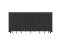 354188-e ERNI 354188 Series Vertical Surface PCB Header, 50 Contact(s), 1 mm Pitch, 2 Row, Shrouded