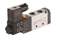 235-1242 RS PRO 5/2 Pneumatic Solenoid Valve - Solenoid/Spring G 1/8 RV Series