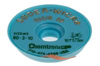 80-3-10 Solder Wick 3m Desoldering Braid, Width 2mm