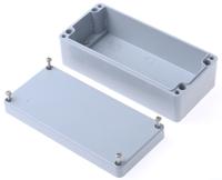 p-081606-enclosure Fibox Euronord II Series Grey Polyester Enclosure, IP66, IP67, Grey Lid, 160 x 75 x 55mm