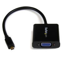 mchd2vgae2 StarTech.com Micro HDMI to VGA Adapter, 255mm Length - 1920 x 1080 Maximum Resolution