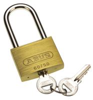 xr0060hb55k1 ABUS Key Weatherproof Brass, Steel Padlock, Keyed Alike, 8mm Shackle, 50mm Body