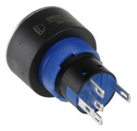 175-8263 RS PRO Illuminated Push Button Switch, Momentary, Panel Mount, 22.2mm Cutout, SPDT, Red LED, 250V ac, IP65