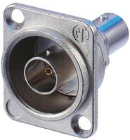 nbb75dfg Neutrik, Jack Panel Mount BNC Connector, 75Ω, Crimp Termination, Straight Body