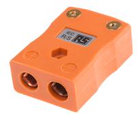 456-0023 RS PRO Standard Thermocouple Connector for Use with Type R/S Thermocouple, 6mm Probe, IEC, RoHS Compliant Standard
