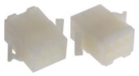 39-03-6060 Molex STANDARD 0.093 in Series Straight Panel Housing Plug, 6 Contact(s), 6.7 mm Pitch, 2 Row