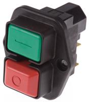 3251-20-0152 EICHOFF Push Button Switch, Latching, Panel Mount, DPDT, 230V