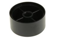 777-7331 RS PRO 29.8mm Black Potentiometer Knob for 6mm Shaft Splined