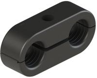 rond210x Parker Double Hydraulic Pipe Clamp for 10mm tube, ROND210X