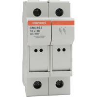 d1062718-cus102 Mersen 32A Rail Mount Fuse Holder for 10 x 38mm Fuse, 2P, 690 V ac → 1kV ac/dc
