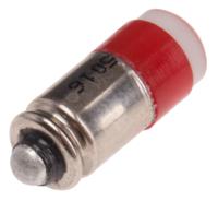 204-653 RS PRO Red LED Indicator Lamp, 12V dc, Midget Groove Base, 6mm Diameter, 40mcd