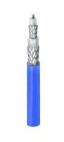 9463-j221000 Belden, 9463 series Aluminum-Lined Polyester Foil, Tinned Copper Braided Shield Blue Twinaxial Cable, 6.05mm OD 305m,