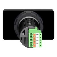 xbh1aa0r4 Schneider Electric 7 Segment LED Digital Panel Multi-Function Meter for Current, Voltage, 29.5mm x 51.5mm