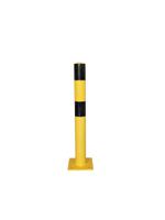204-1785 RS PRO Black & Yellow Steel Post