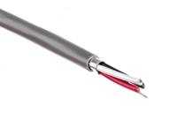812-4725 RS PRO Data Cable, 3 Cores, 0.22 mm², Screened, 24 AWG, 100m, Screened Shield