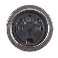 t-3363-010 Amphenol Industrial, C 091 A 5 Pole M16 Din Socket, DIN 41524, 4A, 100 V IP40, Screw Lock, Female, Panel Mount