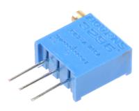 3296x-1-104lf 100kΩ, Through Hole Trimmer Potentiometer 0.5W Side Adjust Bourns, 3296