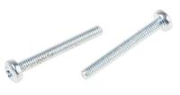 560-574 RS PRO Pozidriv M2.5 Pan Steel Machine Screws DIN 7985Z x 20.0mm