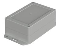 07615106-xm-151006-wl-7035 Bopla Euromas X Series Light Grey Polycarbonate Enclosure, IP66, IP68, IK07, Flanged, Light Grey Lid, 150 x 100 x 60mm