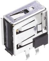 67329-8000 Molex Right Angle, Through Hole, Socket- Single Port Type A USB Connector