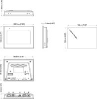 88970564 Crouzet em4, Millenium 3 Touch Screen HMI - 7 in, TFT LCD Display, 800 x 480