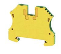 1010100000 Weidmuller 2-Way WPE 4 Earth Terminal Block, 10 → 22 AWG Wire, Screw Down, Wemid Housing, ATEX