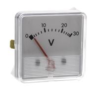 f3pam1801-30v HOBUT Analogue Voltmeter DC ±8 %, 41.5 (Dia.) mm