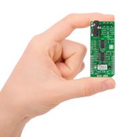 mikroe-2455 MikroElektronika Heart Rate Sensor MikroBus Click Board for MCP609, MAX6106