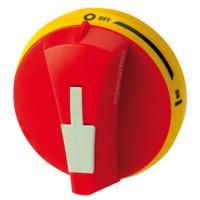 147b5111 Socomec Red/Yellow Rotary Handle, SIRCO Series