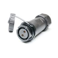 304-755 RS PRO Industrial Circular Connector, 2 Contacts, In-Line Cable Mount, SY21 Connector, Socket, Female, IP67, SY21 Series