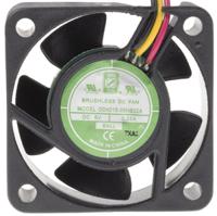144-2040 RS PRO Axial Fan, 5 V dc, DC Operation, 14.4m³/h, 1.5W, 250mA Max, IP55, 40 x 40 x 15mm