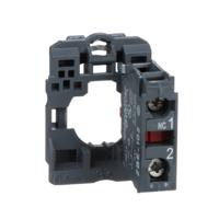 zb5az102 Schneider Electric Harmony XB5 Series Contact Block, 600V, SPST