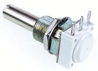 p11l1v0flsy00502ka Vishay P11L 5kΩ Rotary Potentiometer 1-Gang Panel Mount, P11L1V0FLSY00502KA