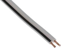 207-5349 RS PRO 2 Core Speaker Cable, 0.34 mm² CSA, 1.8mm od, 100m, White