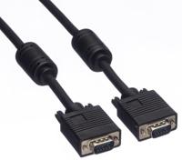 11045260-5 Roline Male VGA to Male VGA Cable, 10m Black