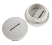 865-9770 RS PRO Blanking Plug, M25, 24.7mm Hole Diameter, Nylon 66, 29.7mm Diameter, Threaded