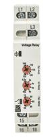 102-6137 RS PRO Phase, Voltage Monitoring Relay, 3 Phase, SPDT, DIN Rail