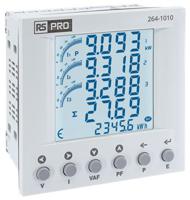 264-1010 RS PRO 3 Phase LCD Energy MeterEnergy Meter