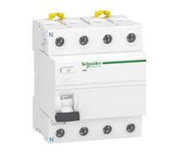 a9r55440 Schneider Electric Acti9 iIDK RCCB, 40A, 4 Pole, 30mA, Type AC, 380 → 415V ac