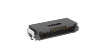 474812-474812-e ERNI MiniBridge Series Right Angle Surface PCB Header, 10 Contact(s), 1.27 mm Pitch, 1 Row, Shrouded