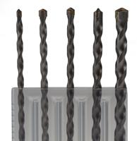 dt60099-qz DeWALT 5-Piece Twist Drill Bit Set for Masonry, Multi-Material, 8mm Max, 4mm Min, Carbide Bits